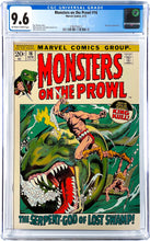 Load image into Gallery viewer, Monsters on the Prowl #16 CGC 9.6 NM+ 1st Appearance Thulsa Doom 1972 Marvel Comics