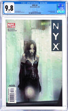 Load image into Gallery viewer, NYX #3 CGC 9.8 WP 2004 Marvel Comics 1st Appearance X-23 + X-Men Red #1 CGC 9.8 Lee Virgin Variant