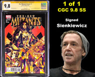 New Mutants Forever #1 CGC 9.8 SS Sienkiewicz Signed 2010 Marvel Comics