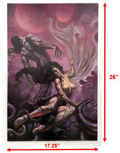 Load image into Gallery viewer, ORIGINAL COVER ART WARLORD OF MARS #28 💎 LUCIO PARRILLO 2012