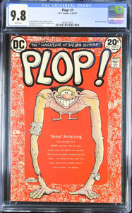 Plop! 1 CGC 9.8 White Pages 1973 DC Comics Sergio Aragones Bernie Wrightson Art