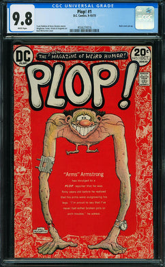 Plop! 1 CGC 9.8 White Pages 1973 DC Comics Sergio Aragones Bernie Wrightson Art