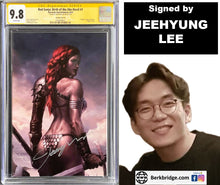Load image into Gallery viewer, RED SONJA BIRTH OF THE SHE-DEVIL #1 CGC 9.8 SS VIRGIN VARIANT 💎 SIGNED JEEHYUNG LEE