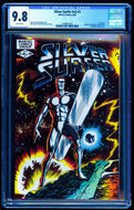 SILVER SURFER #1 v2 CGC 9.8 WHITE PAGES 🔥 KEY MEPHISTO