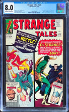 Load image into Gallery viewer, STRANGE TALES #123 #126 CGC 8.0 1964 Marvel Comics 1st Appearance Lot 2