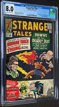 Load image into Gallery viewer, STRANGE TALES #123 #126 CGC 8.0 1964 Marvel Comics 1st Appearance Lot 2