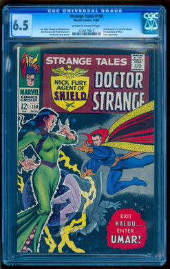 STRANGE TALES #150 CGC 6.5 OW WHITE PAGES 🔥 1st UMAR