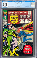 STRANGE TALES #150 CGC 9.8 WHITE PAGES 💎 1st UMAR (1 of 3 TOP GRADED)