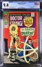 Load image into Gallery viewer, STRANGE TALES #158 CGC 9.4 OW WHITE PAGES 💎 1st FULL LIVING TRIBUNAL