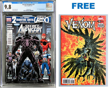 Secret Avengers #23 CGC 9.8 White 1st Appearance Agent Venom 2012 Marvel Comics