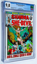 Load image into Gallery viewer, Shanna the She-Devil #1 CGC 9.8 White Pages 1972 Marvel Comics 1st Appearance