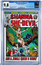 Load image into Gallery viewer, Shanna the She-Devil #1 CGC 9.8 White Pages 1972 Marvel Comics 1st Appearance