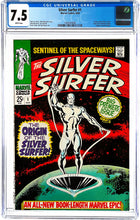 Load image into Gallery viewer, Silver Surfer #1 CGC 7.5 White Pages 1968 Marvel Comics