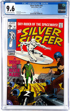 Load image into Gallery viewer, Silver Surfer #10 CGC 9.6 NM+ 1969 Marvel Comics Shalla-Bal Story