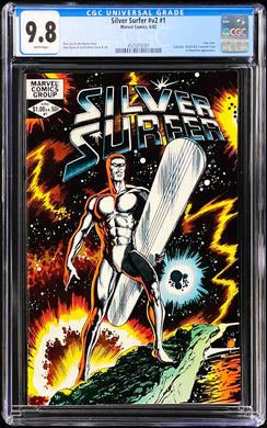 Silver Surfer v.2 #1 CGC 9.8 White 1982 Marvel Comics 1st Appearance Anddar Bal