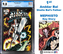 Load image into Gallery viewer, Silver Surfer v.2 #1 CGC 9.8 White Pages 1982 Marvel Comics 1st Appearance Anddar Bal