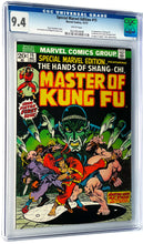 Load image into Gallery viewer, Special Marvel Edition #15 CGC 9.4 White 1st Appearance Shang-Chi 1973 Marvel Comics
