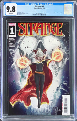 Strange #1 CGC 9.8 White Pages 2022 Marvel Comics 1st Appearance