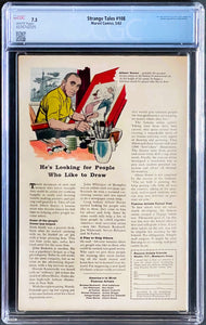 Strange Tales #108 CGC 7.5 White 1963 Marvel Comics 1st Appearance Painter