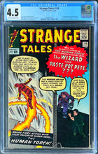 Load image into Gallery viewer, Strange Tales #110 CGC 4.5 1963 Marvel Comics 1st Appearance Doctor Strange