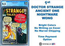 Load image into Gallery viewer, Strange Tales #110 CGC 4.5 1963 Marvel Comics 1st Appearance Doctor Strange