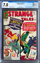 Load image into Gallery viewer, Strange Tales #123 CGC 7.0 1964 Marvel Comics 1st Appearance Beetle (Unpressed)
