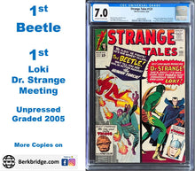 Load image into Gallery viewer, Strange Tales #123 CGC 7.0 1964 Marvel Comics 1st Appearance Beetle (Unpressed)