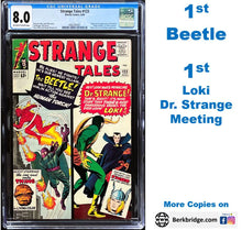 Load image into Gallery viewer, Strange Tales #123 CGC 8.0 1964 Marvel Comics 1st Appearance Beetle