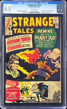 Load image into Gallery viewer, Strange Tales #126 #150 CGC 6.5 1st Appearance Clea, Dormammu, Umar 1964 1966 Marvel Comics