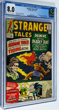 Load image into Gallery viewer, Strange Tales #126 CGC 8.0 1964 Marvel Comics 1st Appearance CLEA &amp; DORMAMMU