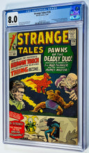 Load image into Gallery viewer, Strange Tales #126 CGC 8.0 1964 Marvel Comics 1st Appearance CLEA &amp; DORMAMMU