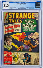 Load image into Gallery viewer, Strange Tales #126 CGC 8.0 1964 Marvel Comics 1st Appearance CLEA &amp; DORMAMMU