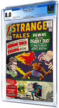 Load image into Gallery viewer, Strange Tales #126 CGC 8.0 White Pages 1964 Marvel Comics 1st Appearance CLEA &amp; DORMAMMU