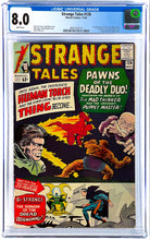 Load image into Gallery viewer, Strange Tales #126 CGC 8.0 White Pages 1964 Marvel Comics 1st Appearance CLEA &amp; DORMAMMU