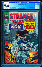 Load image into Gallery viewer, Strange Tales #147 CGC 9.6 White 1st Appearance 1966 Marvel Comics