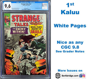 Strange Tales #147 CGC 9.6 White 1st Appearance 1966 Marvel Comics