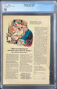 Strange Tales #150 CGC 9.2 1966 Marvel Comics 1st Appearance UMAR