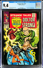 Load image into Gallery viewer, Strange Tales #157 CGC 9.4 White 1967 Marvel Comics 1st Living Tribunal