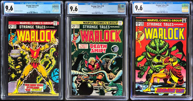 Strange Tales #178 #179 #180 CGC 9.6 White 1975 Marvel Comics Set of 3 1st Appearances