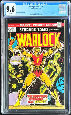 Strange Tales #178 CGC 9.6 White Pages 1975 Marvel Comics 1st Appearance MAGUS