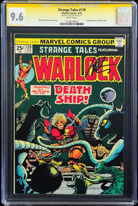 Strange Tales #179 CGC 9.6 SS Jim Starlin Signed 1st Appearance Pip the Troll 1975 Marvel Comics