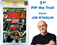 Load image into Gallery viewer, Strange Tales #179 CGC 9.6 SS Jim Starlin Signed 1st Appearance Pip the Troll 1975 Marvel Comics
