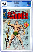 Load image into Gallery viewer, Sub-Mariner #1 CGC 9.6 White Pages 1968 Marvel Comics