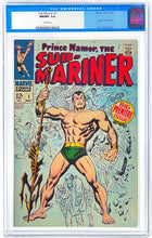 Load image into Gallery viewer, Sub-Mariner #1 CGC 9.8 White Pages 1968 Marvel Comics Origin Namor (Top Graded)