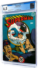 Load image into Gallery viewer, Superman #23 CGC 6.5 1943 DC Comics