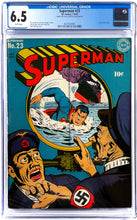 Load image into Gallery viewer, Superman #23 CGC 6.5 1943 DC Comics