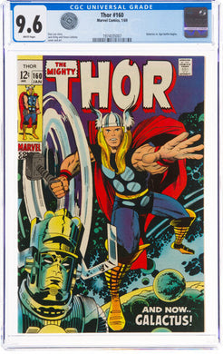 THOR #160 CGC 9.6 WHITE PAGES 💎 OREGON COAST COLLECTION