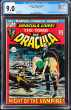 Load image into Gallery viewer, TOMB OF DRACULA #1 CGC 9.0 WHITE PAGES 💎 UNPRESSED (8008)