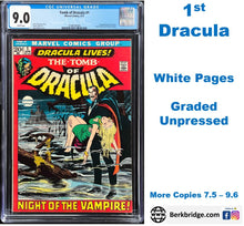 Load image into Gallery viewer, TOMB OF DRACULA #1 CGC 9.0 WHITE PAGES 💎 UNPRESSED (8008)