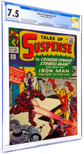 Load image into Gallery viewer, Tales of Suspense #52 CGC 7.5 OWW 1964 Marvel Comics 1st Appearance Black Widow